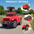 thumbnail image 4 of East doll Kids Ride on Push Car, Licensed Jeep ride on toy for toddler, kids jeep Ages 1-3 Years, Horn,Under Seat Storage, 4 wheeler, Baby Walking Racer Gift for Boys Girls, Red, 4 of 7