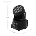 thumbnail image 5 of Luces Cabeza Movil Wash Robotica 7 Luces Led Rgbw Dj Disco, 5 of 5