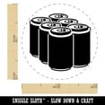 thumbnail image 2 of Beer Soda Drink Six Pack Rubber Stamp for Scrapbooking Crafting Stamping - Mini 1/2 Inch, 2 of 7