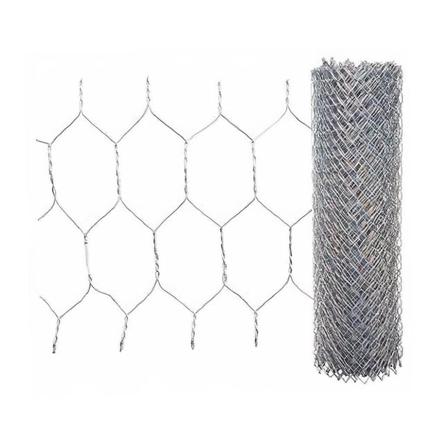 Malla Hexagonal Rollo de 45 M Largo x 1.50 M Ancho Calibre 22 ADIR Malla hexagonal