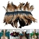 thumbnail image 5 of Capas De Encogimiento De Hombros De Plumas Falsas Plume Gothic Feather Tops Para Halloween Aldult Brown Sunnimix capa tipo chal con plumas, 5 of 8