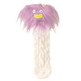 thumbnail image 3 of Fabrcox Womens Fuzzy House Slipper Socks, Cute Monster Decor, Non Slip Grips Fluffy Winter Indoor Socks, Warm Loungewear Socks for Sleeping at Home (Purple), 3 of 4