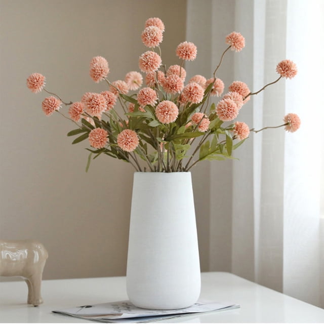 Staron Simulation Flowers under $5! Artificial Floral Stems Pink for Spring Decoration