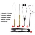 thumbnail image 6 of Arealer Fly Tying Tools Combo Kit Fly Tying Vise Bobbin Holder Threader Whip Finisher Scissors, 6 of 6