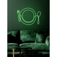thumbnail image 3 of Handmadetneonsign Dinner Set Neon Sign, Wall Decoration For Living Room, Entertainment Room, Game Room, Cafe, Restaurants, Wall Décor, 3 of 5