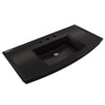 thumbnail image 6 of BOCCHI 1168-004-0127 Lavita Console Sink Fireclay 40 in. 3-Hole with Overflow, 6 of 7