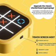 thumbnail image 4 of Tic-Tac-Toe-Bolt Game Multifunctional Portable Board Game Educational Memory Training Fidgets Toy, 4 of 5