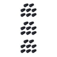 thumbnail image 4 of Eigraketly 8 Uds. Cubierta de puntas de goma resistente al desgaste para bastones de cabeza de bastones protectores tapas ligeras antideslizantes reemplazo Type1 NO1 Eigraketly CBP582559, 4 of 6