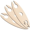 thumbnail image 1 of AURARMLET 3pcs Bottle Display Rack for Adults in Khaki Wood for Coffee Shops, 1 of 6