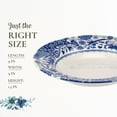 thumbnail image 7 of Spode Blue Italian Brocato 9 Inch Soup Plate, Blue/White, 7 of 7