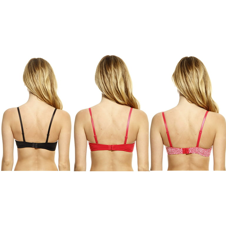 Just Intimates B40014-34B Women's Bras (Pack of 6) at  Women's  Clothing store