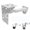 L-Bracket + Wall Mount Bracket, variant on L-Bracket + Wall Mount Bracket for Security Cameras