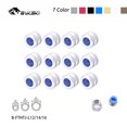thumbnail image 3 of 12PCS/lot Anti-off Hard Tube Fitting G1/4 Hand Compression For OD12/14/16MM Acylic Hard Tube Water Cooler MOD B-FTHTJ-L12 White 12pcs For OD12mm Hard Tube, 3 of 6