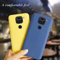 thumbnail image 2 of Redmi Note 9 caso a prueba de golpes parachoques líquido de silicona suave cubierta mate caso Xiaomi Redmi Note9 10X 6.53 pulgadas Funda Shell, 2 of 4