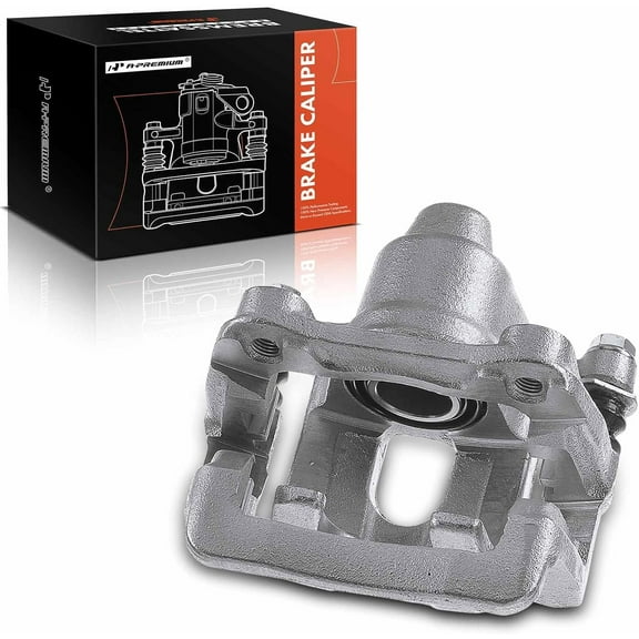 A-Premium Disc Brake Caliper Assembly with Bracket Compatible with Honda Odyssey 2002 2003 2004 Rear Right Passenger Side