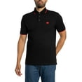 thumbnail image 2 of HUGO Deresino 232 Slim Polo Shirt, Black, 2 of 5