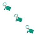 thumbnail image 1 of Jumpingount LLavero llaveros cuentas de silicona buena elasticidad con tarjetero lindo portátil llaves anillo llave hebilla niños adultos Type4 NO4 Jumpingount CBP583948, 1 of 6