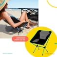 thumbnail image 3 of Silla Plegable Ligera Reforzada Resistente Portatil 120kg azul 6.49 pulg The Finix SPBE01BK-CMPG, 3 of 6