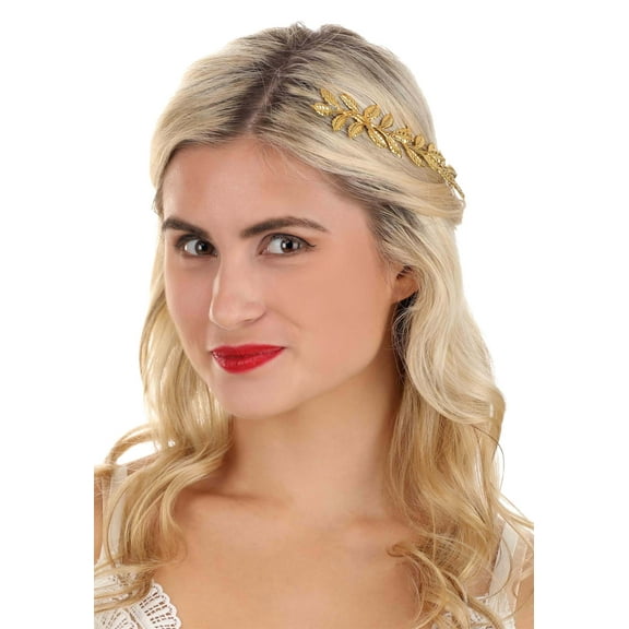 Gold Leaf Costume Crown