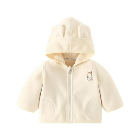 

KBKYBUYZ Children s Suit Plus Velvet One-year-old Children Suit Fall And Winter Cotton Clothes For Boys And Girls Thickened Three-piece Children s Suit On Sale
