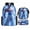 4, variant on Cosmic Power Anime Warrior Full Print 3 in 1 Daypack, 17" Large Capacity Outdoor Carry Backpack