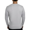 thumbnail image 5 of X RAY Mens Crew Neck Sweater Slim Fit Midweight Pullover Sweater for Men for Casual Dressy Wear (Big & Tall Available), Heather Grey, 2XL, 5 of 11