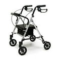 thumbnail image 1 of Lumex Set n Go 2-in-1 Height-Adjustable Rollator, Silver, RJ4700S, 1 of 3