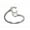 C, variant on Jewelry VerPetridure 26 English Letter Opening Rings Stainless Steel Love Retro Jewelry