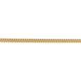 thumbnail image 3 of 14K Yellow Gold 3mm Semi-Solid Franco Chain (24 X 3) Made In South Africa bc135-24, 3 of 5