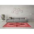 thumbnail image 3 of Ahgly Company Indoor Rectangle Medallion Red Traditional Area Rugs, 7' x 10', 3 of 4