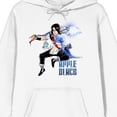 thumbnail image 2 of Apple Black Sano and Jara Adult White Graphic Hoodie-Medium, 2 of 7