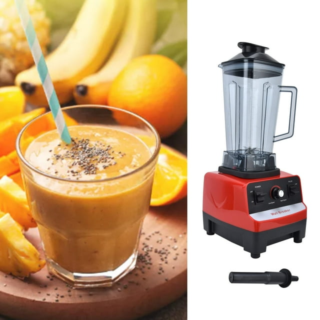 Professional Multifunction Blender Milkshake Maker, 800W Motor, 5 Blades, 2L Dishwasher Safe, Auto Clean, Overload