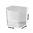 thumbnail image 3 of YIKA Tupperware Container Transparent Refrigerator Side Door Fresh Keeping Box Vegetable And Fruit Food Classification Storage Box Large Capacity Refrigerator Storage Box Kitchen Storage Transparent, 3 of 6