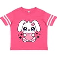thumbnail image 3 of Inktastic Valentine Bunny Baby Heart Girls Toddler T-Shirt, 3 of 5