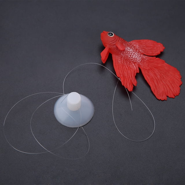 Peces Pequeños De Silicona, Peces Artificiales Realistas, Peces Falsos Coloridos Con Función De Limpieza, Adorno Flotante Para Decoración De Acuario Para Agua Dulce Y Salada