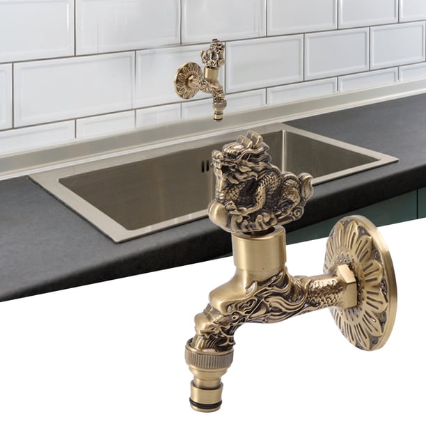G1/2 Hembra De Hilo Animal Animal Bronce Grifo De Agua De Cobre Control Fácil De Rango De Pulverización Tamaño Compacto Tamaño