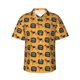 thumbnail image 1 of Balery German Shepherd Woof Camisas hawaianas de manga corta para hombre, camisas playeras de corte holgado, camisas de vacaciones con botones,3X-Large, 1 of 7