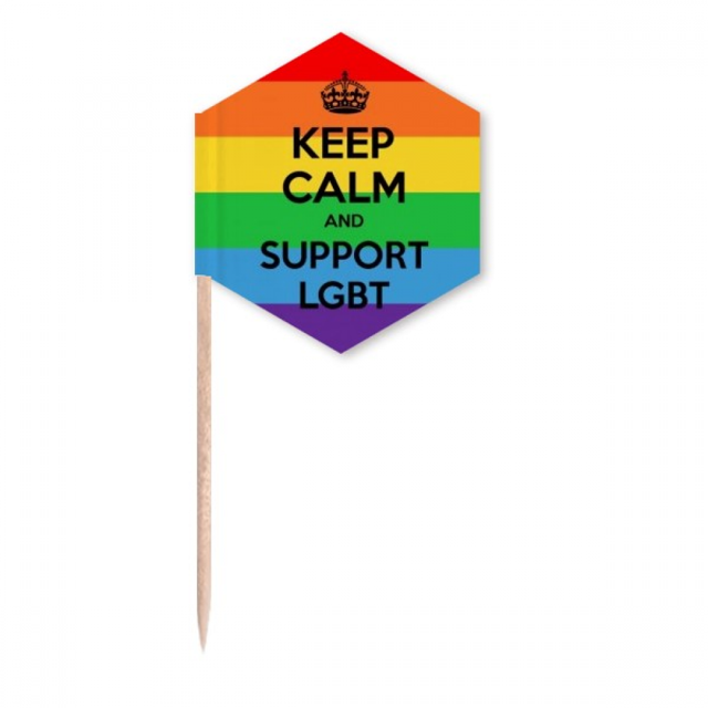 Transgender Bisexuals Flag LGBT Toothpick Flags Cupcake Picks Party Celebration