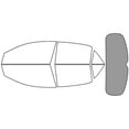 thumbnail image 2 of Rvinyl Window Tint Kit Compatible with Kia Rio 2018-2023 (Hatchback) - Rear Windshield Precut Kit -, 2 of 8