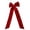 Wine, variant on TACILIP Room Decor, 1PC Large Velvet Christmas Bow Decorations 9.84 X 7.87 Inch Fabric Big Bow Ornament Classic Red Burgundy Bow For Christmas Tree, Home Gifts