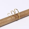 thumbnail image 5 of 100pcs/box High Carbon Steel Barbed Fishing Hooks with Hole Set (Gold), 5 of 5