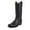 Autre, variante sur Colisha Bottines Vintage pour Hommes Hauteur Genou Bottes Western à Enfiler Bottes d'Équitation Brodées Confort Fête Large Mollet Chaussures d'Hiver Jaune Marron 9.5