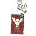 thumbnail image 3 of Soporte para tarjetas de identificación de Harry Potter Hedwig con colgante de 1.5 pulgadas, 3 of 4