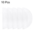 thumbnail image 3 of Uxcell 11.8 pulgadas Forros de vapor de silicona antiadherentes de malla reutilizables, almohadilla de masa redonda de vapor, blanca 10 Pcs, 3 of 7
