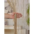 thumbnail image 4 of Nvzi Paquete de 2 cortinas de 39 x 79 pulgadas para puertas, divisores de ambientes,cortinas colgantes con cuentas para puertas de armarios de dormitorios, color champán, 4 of 4