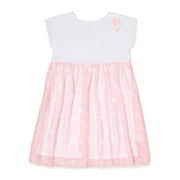 Wonder Nation Girls Short Sleeve Tutu Dress, Sizes 4-18 & Plus