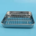 thumbnail image 6 of 9 Inch Toaster Oven Tray and Rack Set, with Cooling Rack,Dishwasher, 6 of 6