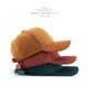 thumbnail image 1 of Otoño e invierno, pana para mujer, color sólido, placa ligera, gorra de alero curvo, gorra de béisbol cálida japonesa para hombres y mujeres al aire libre, deportiva., 1 of 5