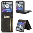 thumbnail image 1 of For Motorola Razr 50 5g Wallet Case Shockproof Leather Phone Cover, 1 of 5