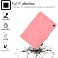 thumbnail image 3 of Allytech Smart Case for Fire HD 10(11th Gen 2021), Fire HD 10 Plus Cover 2021, Vegan PU Leather Anti-Shock Multi-Angle Stand Back Shell Auto Wake Sleep Wallet Case for Fire HD 10.1 inch 2021, Rosegold, 3 of 7